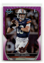 2022 Bowman Chrome University Pink Refractor #93 Zach Calzada
