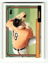 1992 Topps Base Set #408 Bob Milacki
