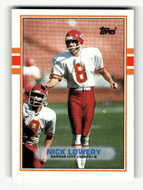 1989 Topps Base Set #358 Nick Lowery