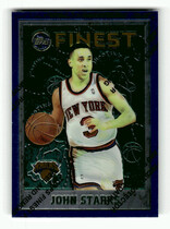 1995 Finest Base Set #3 John Starks