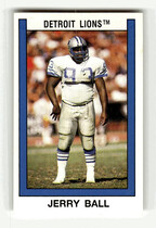 1989 Panini Stickers #53 Jerry Ball