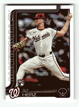 2025 Topps Base Set #287 Dj Herz