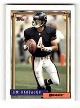 1992 Topps Base Set #185 Jim Harbaugh