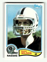 1982 Topps Base Set #201 Marc Wilson