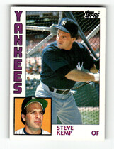 1984 Topps Base Set #440 Steve Kemp