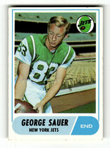 1968 Topps Base Set #13 George Sauer Jr.