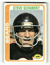 1978 Topps Base Set #154 Steve Schubert