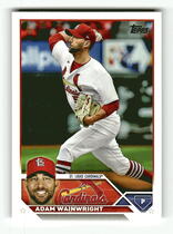 2023 Topps Base Set #39 Adam Wainwright