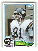1982 Topps Base Set #398 Joe Senser