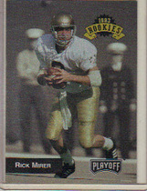 1993 Playoff Base Set #308 Rick Mirer