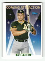 1993 Topps Base Set #807 Troy Neel