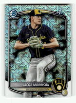 2025 Bowman Chrome Draft Mega Box (Mojo Refractor) #BDC-42 Jacob Morrison
