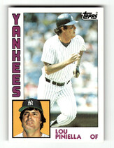 1984 Topps Base Set #408 Lou Piniella