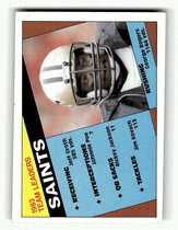 1984 Topps Base Set #299 New Orl. Saints
