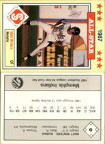 1987 Jennings Southern League All Stars #9 Matt Winters