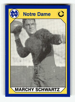 1990 Collegiate Collection Notre Dame 200 #146 Marchy Schwartz