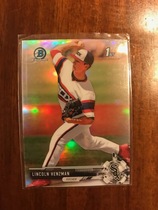 2017 Bowman Chrome Draft Refractor #BDC-11 Lincoln Henzman