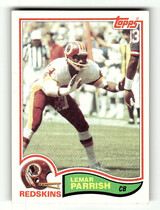 1982 Topps Base Set #519 Lemar Parrish