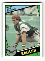 1984 Topps Base Set #335 Max Runager