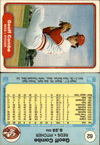 1982 Fleer Base Set #62 Geoff Combe