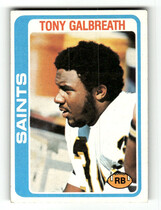1978 Topps Base Set #408 Tony Galbreath