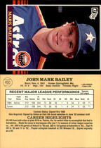 1985 Donruss Base Set #450 Mark Bailey