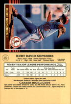 1985 Donruss Base Set #382 Kurt Kepshire