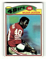 1977 Topps Base Set #276 Wilbur Jackson