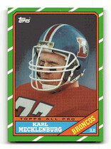1986 Topps Base Set #119 K. Mecklenburg