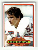 1980 Topps Base Set #518 Gregg Bingham
