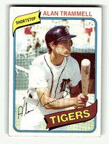 1980 Topps Base Set #232 Alan Trammell
