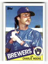 1985 Topps Base Set #83 Charlie Moore