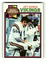 1979 Topps Base Set #378 Jeff Siemon