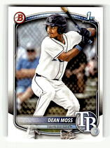 2025 Bowman Draft #BD-114 Dean Moss