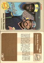 1983 Fleer Base Set #640 Reggie Jackson|Ben Oglivie