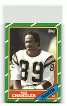 1986 Topps Base Set #235 Wes Chandler