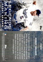 2018 Topps Legends in the Making #LTM-CE Corey Seager
