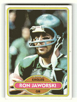 1980 Topps Base Set #72 Ron Jaworski
