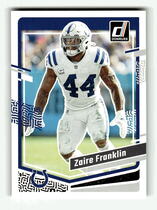 2023 Donruss Base Set #132 Zaire Franklin