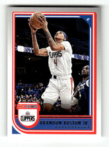 2022 Panini NBA Hoops #185 Brandon Boston Jr.