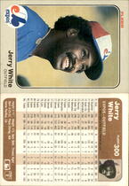 1983 Fleer Base Set #300 Jerry White
