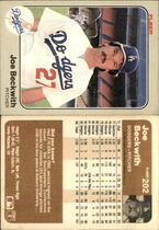 1983 Fleer Base Set #202 Joe Beckwith