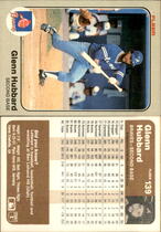 1983 Fleer Base Set #139 Glenn Hubbard