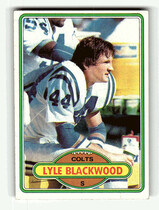 1980 Topps Base Set #116 Lyle Blackwood