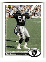 1991 Upper Deck Base Set #558 Thomas Benson