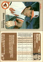 1983 Fleer Base Set #62 Glenn Gulliver