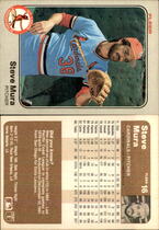 1983 Fleer Base Set #16 Steve Mura