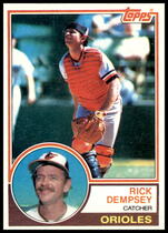 1983 Topps Base Set #138 Rick Dempsey