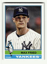 2025 Topps Heritage #244 Max Fried