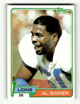 1981 Topps Base Set #175 Al Baker